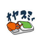 2杯のイカ（個別スタンプ：6）