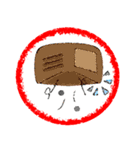 会話のためのかわいいラバースタンプ。（個別スタンプ：12）