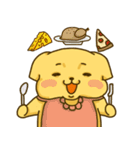 チーズ-あざ！ チェダーの日常！（個別スタンプ：16）