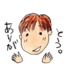 おしゃべり顔スタンプ（個別スタンプ：7）