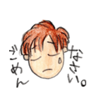 おしゃべり顔スタンプ（個別スタンプ：21）