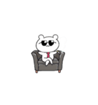 ちびハムくますたんぷ（個別スタンプ：6）