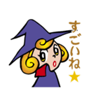 魔女っ子ナレ（個別スタンプ：9）