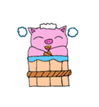 ピンスケ＆ニャン吉（個別スタンプ：3）