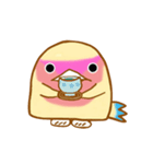コザクラインコ達（個別スタンプ：4）
