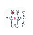 うさぎとちょこうさぎ（個別スタンプ：6）