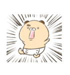 片眉のゆずひこくん（個別スタンプ：14）