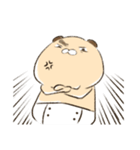 片眉のゆずひこくん（個別スタンプ：16）