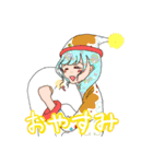 イロンナおばけさん（個別スタンプ：1）