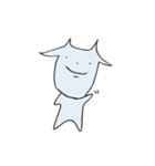 ヤギさん。（個別スタンプ：1）