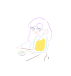食べる女子たち（個別スタンプ：9）