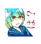 面倒事が嫌いなメンドーちゃん（個別スタンプ：4）