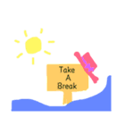 海のみんな（個別スタンプ：23）