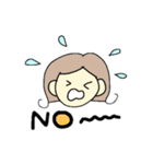 女の子の日常..（個別スタンプ：4）