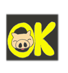 ラッキーピッグ（個別スタンプ：15）