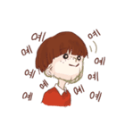 男の子たち！(韓国語)（個別スタンプ：6）