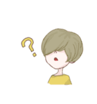 男の子たち！(韓国語)（個別スタンプ：9）