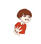 男の子たち！(韓国語)（個別スタンプ：10）