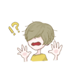 男の子たち！(韓国語)（個別スタンプ：13）