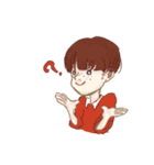 男の子たち！(韓国語)（個別スタンプ：14）