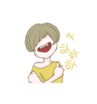 男の子たち！(韓国語)（個別スタンプ：17）