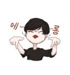 男の子たち！(韓国語)（個別スタンプ：32）