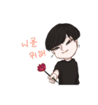 男の子たち！(韓国語)（個別スタンプ：36）
