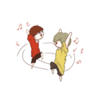 男の子たち！(韓国語)（個別スタンプ：37）