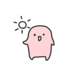 ピンクの人（個別スタンプ：2）