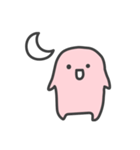 ピンクの人（個別スタンプ：3）