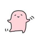 ピンクの人（個別スタンプ：6）