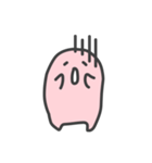 ピンクの人（個別スタンプ：9）