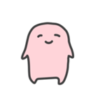 ピンクの人（個別スタンプ：10）