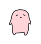 ピンクの人（個別スタンプ：11）