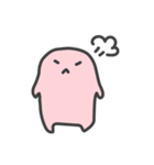 ピンクの人（個別スタンプ：12）