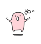 ピンクの人（個別スタンプ：13）