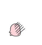 ピンクの人（個別スタンプ：18）