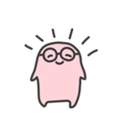 ピンクの人（個別スタンプ：22）
