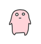 ピンクの人（個別スタンプ：25）