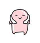 ピンクの人（個別スタンプ：28）