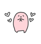 ピンクの人（個別スタンプ：29）