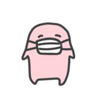 ピンクの人（個別スタンプ：30）