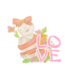 カラフルな虹とユニークなひと〜色鉛筆〜（個別スタンプ：32）