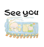 カラフルな虹とユニークなひと〜色鉛筆〜（個別スタンプ：35）