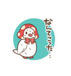 キノコ文鳥（個別スタンプ：30）