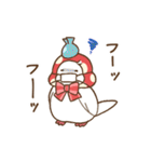 キノコ文鳥（個別スタンプ：35）