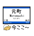 東海道線の京都線 神戸線 気軽に今この駅！（個別スタンプ：31）