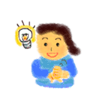 ほんわり主婦の「よく使うことば」（個別スタンプ：16）