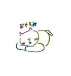 うさぎ、ねこ、くま（個別スタンプ：5）