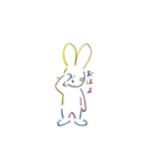 うさぎ、ねこ、くま（個別スタンプ：6）